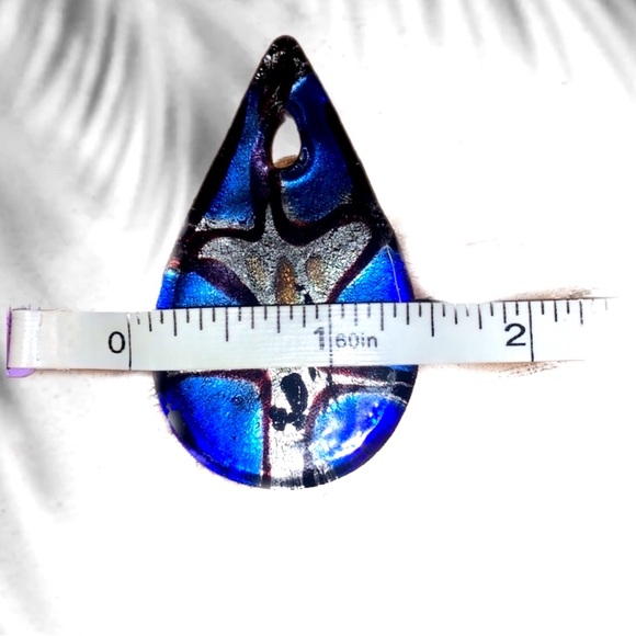 Glass pendant handmade - Picture 4 of 5